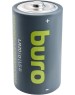 BURO Батарея Alkaline LR20 D 18000mAh (2шт) блистер