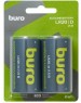BURO Батарея Alkaline LR20 D 18000mAh (2шт) блистер