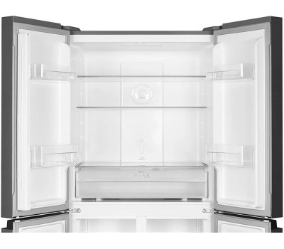 Холодильник SNOWCAP MD NF 400 BI 362л черная сталь