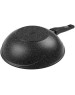 Посуда МЕЧТА 078802 Гранит black WOK 28 см съемная ручка