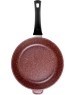 Сковорода ГОРНИЦА С2851аш а/пр литая 28см Шоколад
