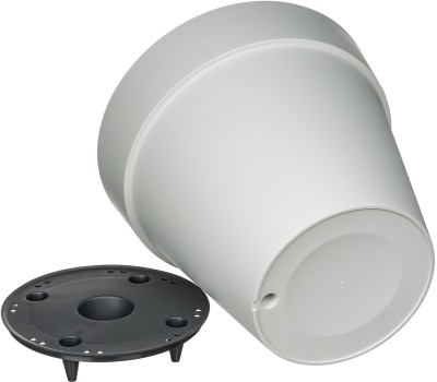 Горшок цветочный HOMVER Tarragon D310мм, 14л со вставкой (светло-серый) 221610721/03