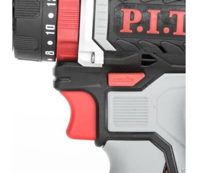 Дрель-шуруповёрт P.I.T. Дрель ударная аккум. бесщёточная PSB20H-10C/1 X-DRIVER (20В, 40Нм, 10мм, 2ск, 1х2Ач, ЗУ,кейс)