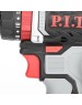 Дрель-шуруповёрт P.I.T. Дрель ударная аккум. бесщёточная PSB20H-10C/1 X-DRIVER (20В, 40Нм, 10мм, 2ск, 1х2Ач, ЗУ,кейс)