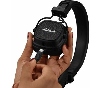 MARSHALL Наушники Major V, 3.5 мм/Bluetooth, накладные, черный [major v black]