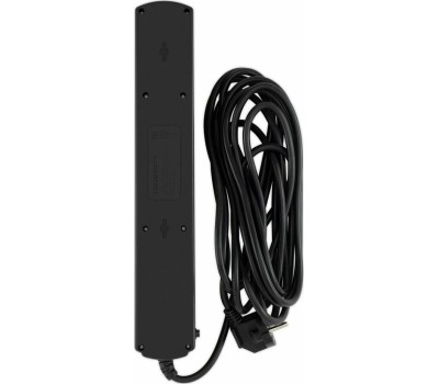 Сетевой фильтр IPPON Сетевой фильтр BK-6-EU-5-10-B, 5м, черный