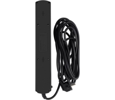 Сетевой фильтр IPPON Сетевой фильтр BK-6-EU-5-10-B, 5м, черный