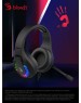 A4TECH Наушники с микрофоном Bloody G230 черный 2м накладные USB оголовье (G230)