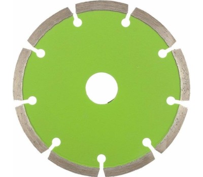 Диск алмазный СИБРТЕХ Диск алмазный, отрезной сегментный, 125 х 22.2 мм, сухая резка 731017