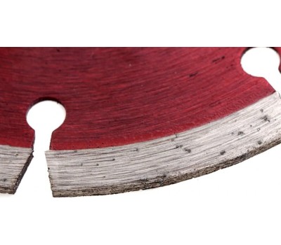 Диск алмазный MATRIX Диск алмазный, отрезной сегментный, 115 х 22.2 мм, сухая резка Professional 73172