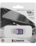 Флешка KINGSTON Флешка USB DataTraveler microDuo 3C 128ГБ, USB3.0, фиолетовый [dtduo3cg3/128gb]