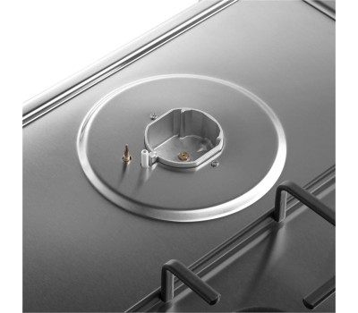 Варочная панель газовая MAUNFELD Газовая варочная панель EGHS.43.3STS-ES/G, 3 конфорки, нержавеющая сталь, серебристый