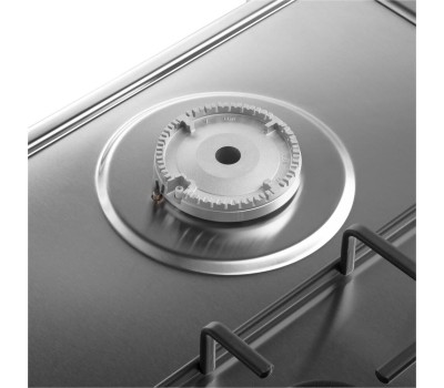 Варочная панель газовая MAUNFELD Газовая варочная панель EGHS.43.3STS-ES/G, 3 конфорки, нержавеющая сталь, серебристый