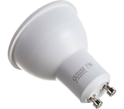 GAUSS Лампа LED GU10, рефлектор, 7Вт, одна шт. [13627]