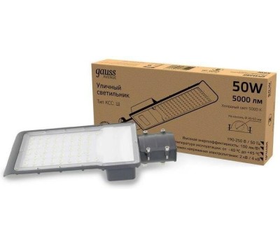 GAUSS Светильник консольный 629534350, 629534350, черный