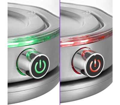 Чайник электрический KITFORT Чайник электрический КТ-6172, 1.7л, стекло/металл