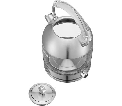 Чайник электрический KITFORT Чайник электрический КТ-6172, 1.7л, стекло/металл