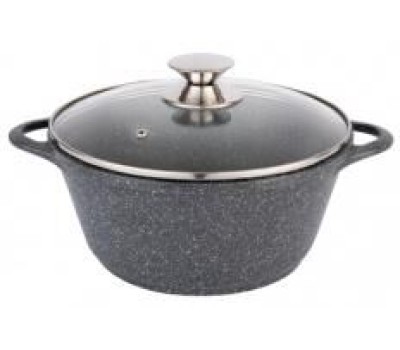Кастрюля ТРАДИЦИЯ Кастрюля а/пр литая 3,0л стекл/кр Кристалл ТМ
