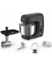 Кухонный комбайн TEFAL Кухонная машина Bake Essential QB161H38, черный / серебристый [8010001279]