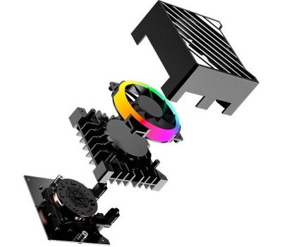 ID-COOLING Вентилятор для процессора DASHFLOW 360 XT PRO (жидк. охл., 3х120mm, Al, PWM 2150rpm, 32.5 dB, 350Wt, 4 pin) (DASHFLOW 360 XT PRO)