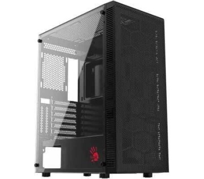 Корпус для ПК BLOODY Корпус ATX BD-CC115, Midi-Tower, без БП, черный [bd-cc115-bk]