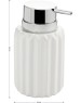 САНАКС - Дозатор для жидкого мыла настольный, БЕЛЫЙ, глянцевый, керамический 10634