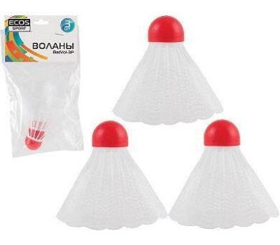 Воланы ECOS Воланы (набор из 3 шт) BadVol-3P 323115