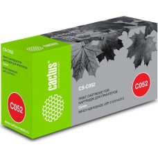 Картридж CACTUS CS-C052 черный (3100стр) - для CANON/ MF421/426/428/429/LBP 212/214/215