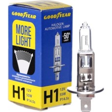 Лампа галогенная GOODYEAR GY011124 лампа галогенная автомобильная Н1 12V 55W P145s More Light