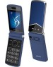 Телефон мобильный MAXVI E11 Blue/Silver