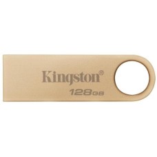 KINGSTON Флешка USB DataTraveler SE9 128ГБ, USB3.0, золотистый [dtse9g3/128gb]