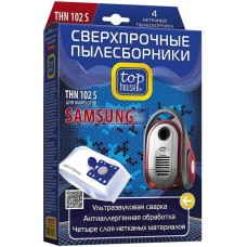 TOP HOUSE THN 102 S Сверхпрочные нетканые пылесборники 4 шт. (392487)