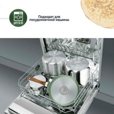 Сковорода НЕВА МЕТАЛЛ ПОСУДА EW124 Eco Way а/пр литая 24см