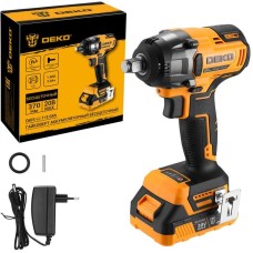 Гайковерт аккумуляторный DEKO DKIS-Li, 20В, 1*3.0Ач, 370 Нм 083-1085