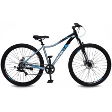 Велосипед LETO ALMA серый/голубой С29005 00-00051512