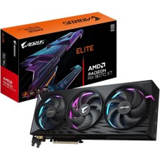 Видеокарта GIGABYTE Видеокарта RX9070XT AORUS E 16GB GDDR6 256bit 2xDP 2xHDMI 3FAN RTL