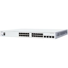 Коммутатор CISCO Коммутатор Catalyst 1300 24x 10/100/1000 Ethernet ports RJ-45, 4x 10G SFP+ uplinks, Fanless, C1300-24T-4X