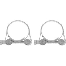 СИБРТЕХ Хомуты металлические, силовые 32-35 мм, ширина 20 мм, шарнирный, W1, 2 шт 47519