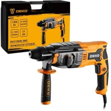 DEKO Перфоратор сетевой DKH1300W в кейсе, 1300Вт