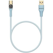 MAXVI Кабель MCw-61T sky blue USB-A - USB-C, 3A, 60W