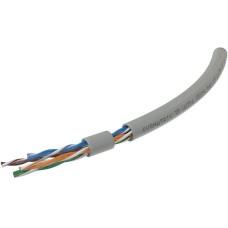 SYSMATRIX Кабель информационный TP UUTP4.5ES24.PVC.GY305 кат.5E U/UTP 4 пары 24AWG нг(А)-LS внутренний 305м серый