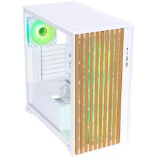 Корпус для ПК FORMULA Корпус TimberLine T0 белый без БП ATX 6x120mm 6x140mm 2xUSB3.0 audio bott PSU