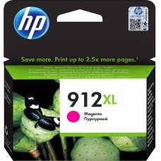 Картридж струйный HP Картридж струйный 912XL 3YL82AE пурпурный (825стр.) для OfficeJet 801x/802x