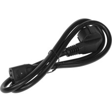ITK Шнур питания PC-C13D-1M C13-Schuko проводник.:3x1.5мм2 1м 230В 10А (упак.:1шт) черный
