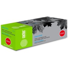 CACTUS Картридж лазерный CS-C731C 731 C голубой (1800стр.) для Canon LaserBase MF8230 i-Sensys/MF8280 i-Sensys с чипом