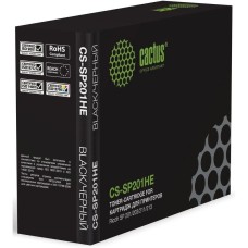 CACTUS Картридж лазерный CS-SP201HE 407254 черный (2600стр.) для Ricoh SP 201/203/211/213