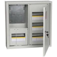 IEK Щит распределительный MKM32-N-36-31-ZO TITAN ЩУРн-3/36зо-1 36 УХЛ3 навесной 550мм 165мм 560мм 36мод. металл IP31 серый с возможностью установки счетчика (упак.:1шт)