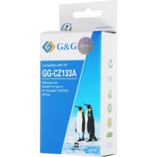 Картридж струйный G&G Картридж струйный GG-CZ133A черный (73мл) для HP DJ T120/T520