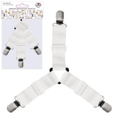 MULTIDOM Держатель для простыни. Набор 4 шт. Длина 16 см. VL56-143