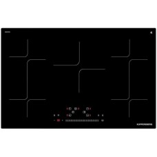KUPPERSBERG Индукционная варочная поверхность High-Tech ICI 818, конфорок: 5 шт., стеклокерамика, независимая, черный